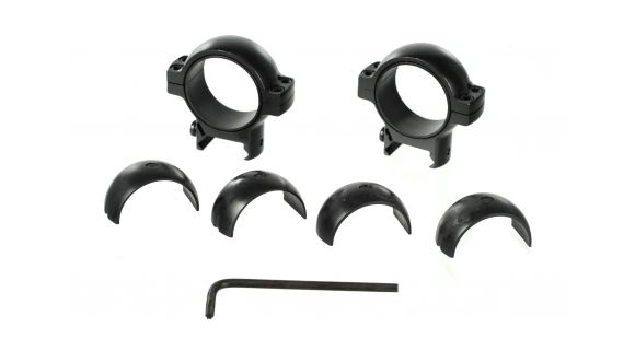 Image of Burris Signature Zee 30mm Rifle Scope Ring Pair, Matte Black, Medium, 420588