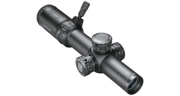 Image of Bushnell AR Optics Riflescope, 1-4x24mm, 30 mm Tube, Second Focal Plane, Illuminated 300 Blackout Reticle, Black, AR71424BI