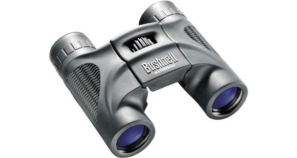 Image of Bushnell H2O 10x25 Roof BaK-4 Prism Waterproof, Fogproof Binoculars, Black, Box Pack - 131005