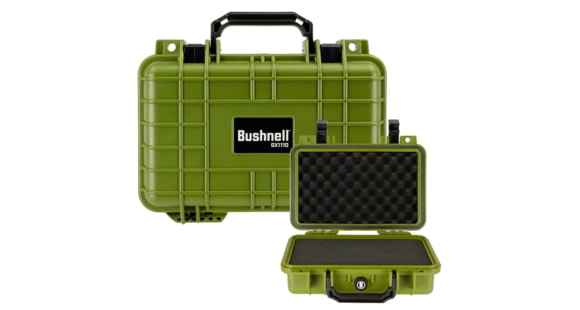 Image of Bushnell 11.6in Waterproof Hard Single Gun Case w/Foam, Green, BN00010-GRN