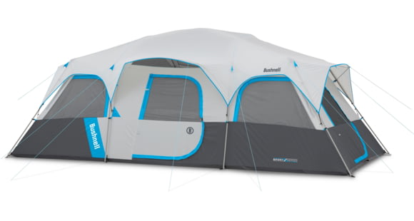 Image of DEMO, Bushnell 12 Person FRP Cabin Tent, Blue/Gray/Dark Gray, 50007