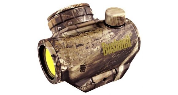 Image of Bushnell 1x25mm TRS-25 Trophy, 3 MOA Red Dot Sight, APG Camo w/ Integral Mount, Box 731309