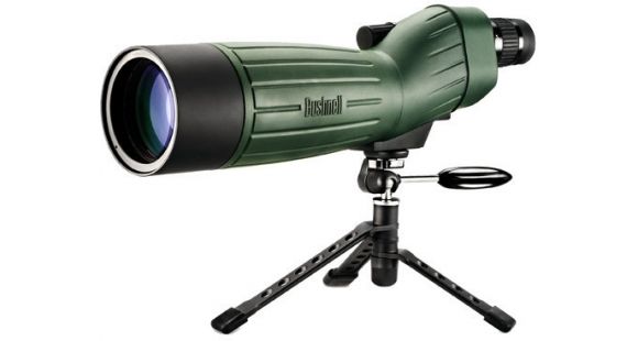 Image of Bushnell Trophy 20-60x65mm Straight Waterproof Spotting Scope, Green, New 782065