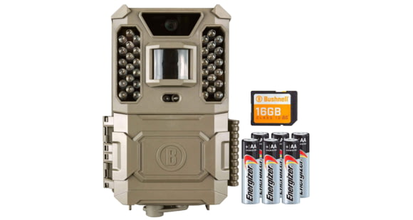 Image of Bushnell Prime 24MP Low Glow Combo Trail Camera, Brown, 119932CB