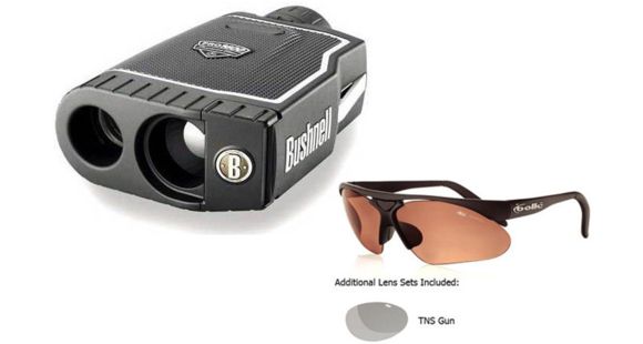 Image of Bushnell Tournament Kit - Pro 1600 7x26 Pinseeker &amp; Bolle Parole Sunglasses 10022
