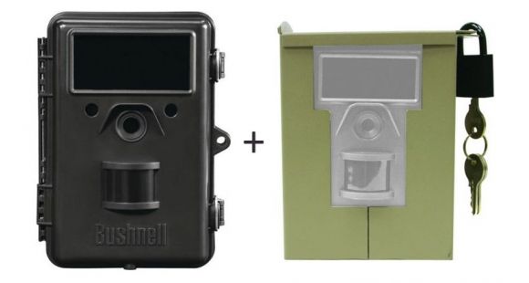 Image of Bushnell 8 Megapixel Trophy Cam Night Vision Field Scan Trail Camera w/ Bushnell Trophy Camera Case