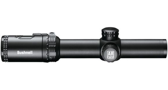 Image of Bushnell AR Optics LPVO Riflescope, 1-6x24mm, 30mm Tube, Second Focal Plane, Illuminated BTR-1 Reticle, Black, AR71624I