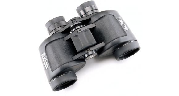 Image of Bushnell Powerview 7x35 Porro Bk-7 Prism Rubber Armored Binoculars, Black, Box Pack 137307