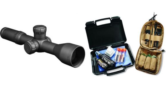 Image of Bushnell ERS 3.5-21x 50mm 34mm Tube Rifle Scope,Matte Black w/ G2 Reticle ET35215GZ and M Pro 7 Garrison Cleaning Kit 070-1507