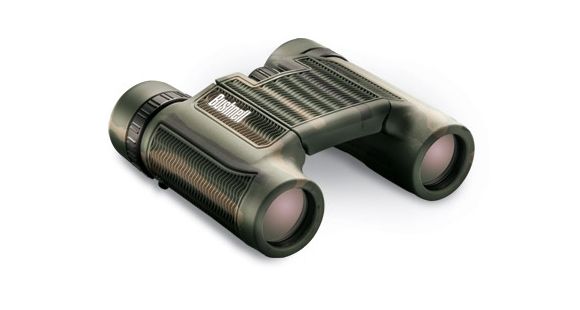 Image of Bushnell H2O 10x25 Folding Binoculars, Camo, Clam Pack 130106C