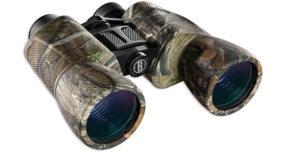 Image of Bushnell PowerView WA 10x50mm Porro Prism Binoculars, Real Tree AP, 131055
