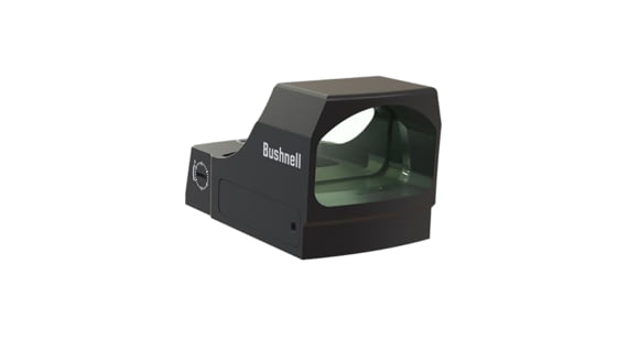 Image of Bushnell 1x25mm Reflex Red Dot Sight, 4 MOA Green Dot Reticle, Black, RXS10G