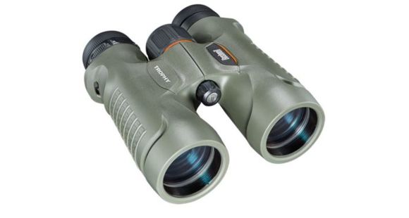 Image of Bushnell Trophy 8x42mm Roof Prism Binoculars, Green, Box 334208