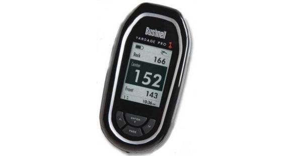 Image of Bushnell Yardage Pro Golf GPS, Li-ion Rechargeable Battery, Black 368110