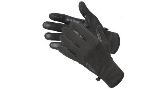 Image of Blackhawk Cool Weather Shooting Gloves, Black, Small 8154SMBK