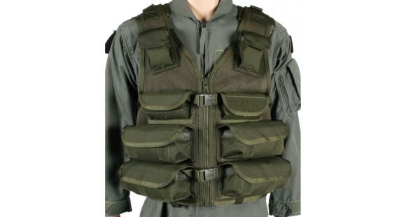 Image of Blackhawk Omega Elite Vest Medic/Utility, Olive Drab, 30EV08OD