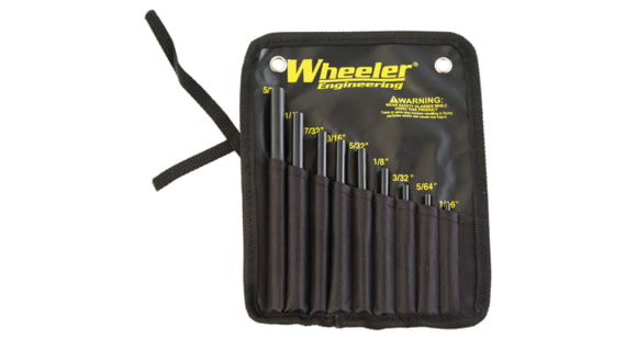 Image of Wheeler Fine Gunsmith Equipment Roll Pin Starter Set, 710910