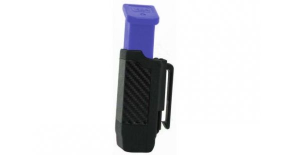 Image of BlackHawk Single Mag Cases Double Stack, 9mm/.40 Cal, Carbon Fiber, 410600CBK