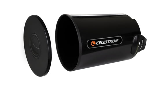 Image of Celestron Aluminum Dew Shield And Cap, 8in, Black, 94021