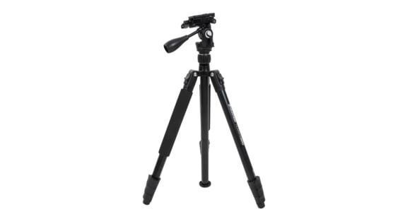 Image of Celestron Hummingbird Fast Action Pan Tilt Head Tripod, Black, 82051