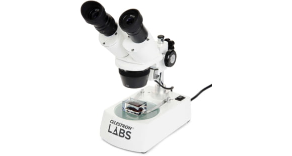 Image of Celestron Labs S10-60 Stereo Microscope,10x,20x Eyepieces,Two Sets of Objective Lenses,1x,3x 44208