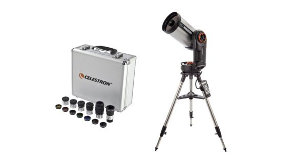 Image of Celestron NexStar Evolution 8 Schmidt-Cassegrain Telescope w/ WIFI 12091 w/ Eyepiece - Filter Accessory Kit 94303