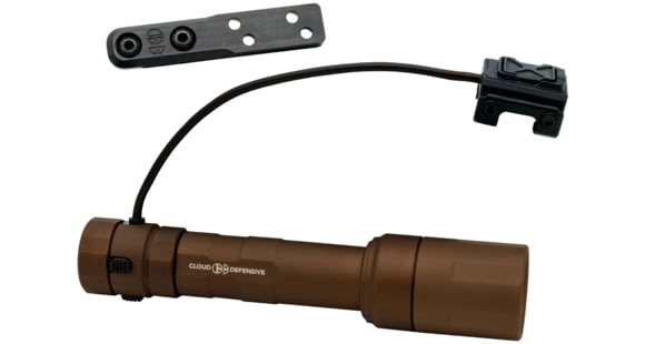 Image of USED, Cloud Defensive OPMOD Rein 3.0 1200 Lumens LED Weapon Light, Coyote Brown, REIN 3.0-DF-S-650 CYB
