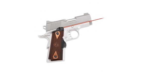 Image of Crimson Trace 1911 Lasergrips Cocobolo Diamond Pattern, Wood, Officer, Compact LG-921
