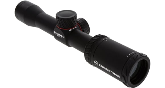 Image of DEMO, Crimson Trace Brushline Pro Pistol Scope, 2.5-8x28mm, 1in Tube, Second Focal Plane, CT Custom BDC PRO Reticle, MOC Coating, Black, 01-01600