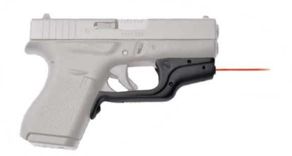 Image of Crimson Trace For Laserguard RED Laser, Black - Glock 42/43 LG-443