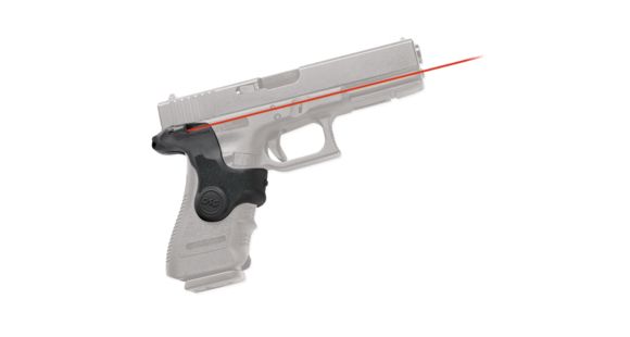 Image of Crimson Trace For Glock Lasergrips, Dual Can IR-Red, Left Hand, Black, Fits 17, 17L, 19, 22, 23, 32, 34, 35, 37, 38 LGD-417 C LH