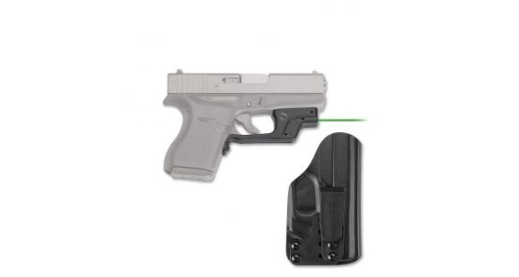 Image of Crimson Trace Green Laserguard For Glock 43 w/Blade Tech IWB Holster, LG-443G-HBT
