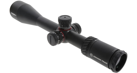 Image of Crimson Trace Hardline Pro Rifle Scope, 4-16x50mm, 30mm Tube, Second Focal Plane, Illuminated CT Custom MR1-MIL Reticle, Spring-Loaded Zero-Reset Turrets, MOC Coating, Black, 01-01070