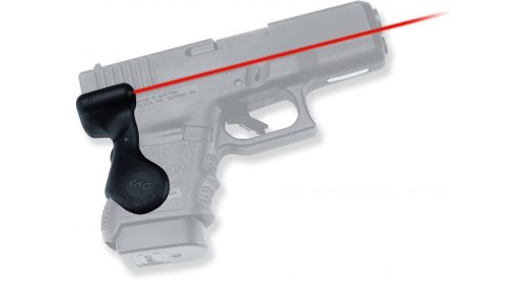 Image of Crimson Trace Rubber Lasergrip, Black - Sub-Compact For Glock 29/30 - LG-629