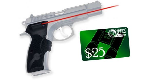 Image of Crimson Trace Lasergrip For CZ75B Full Size w/Front Activation LG475 w/ 25 Dollar Email Gift Certificate