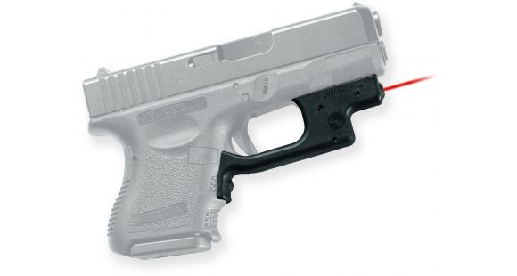 Image of Crimson Trace Laserguard Sight, Black - Compact For Glock 19/23/25 and Similar LG436