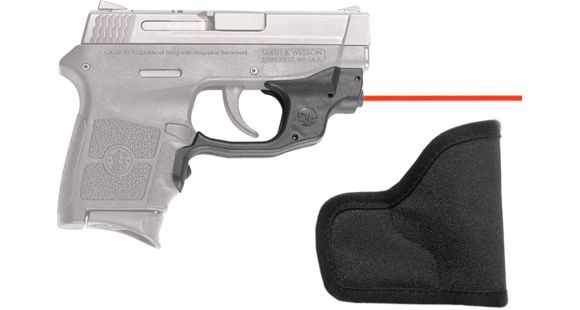 Image of Crimson Trace Laserguard for Bodyguard RED with holster LG-454-H