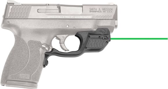 Image of Crimson Trace Laserguard Green Laser for Smith and Wesson M/P 45 Shield, LG-485G
