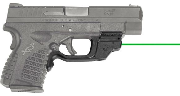 Image of Crimson Trace LaserGuard Green Laser Sight for Springfield XD-S, 3.3/4.0, LG-469G