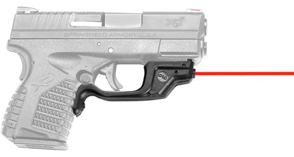 Image of Crimson Trace LaserGuard Laser Sight for Springfield XD-S, Front Activation, Black, LG-469