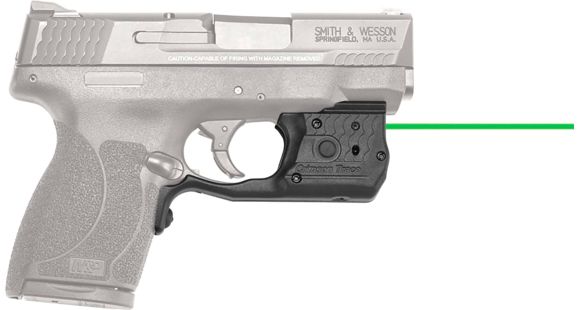 Image of Crimson Trace Laserguard Pro Green Laser / 150 Lumen LED White Light for Smith and Wesson M/P 45 Shield, LL-808G