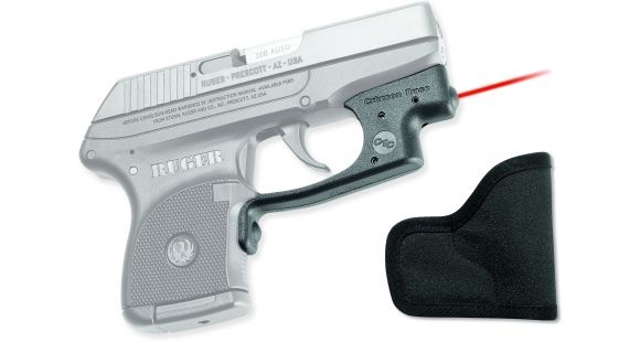 Image of Crimson Trace Laserguard Red Laser Sight for Ruger LCP with Holster, LG-431H