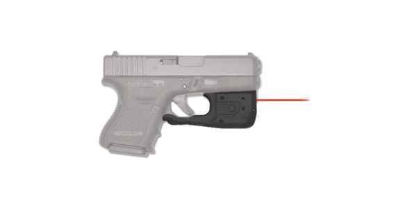 Image of Crimson Trace Laserguard Pro for Glock Gen 3 and 4, 26/27/29/30/33/36/39, Red, Box Pack LL-810