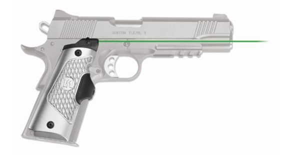 Image of Crimson Trace Master Series Green Laser for 1911 Full-Size Aluminum Silver LG-922G