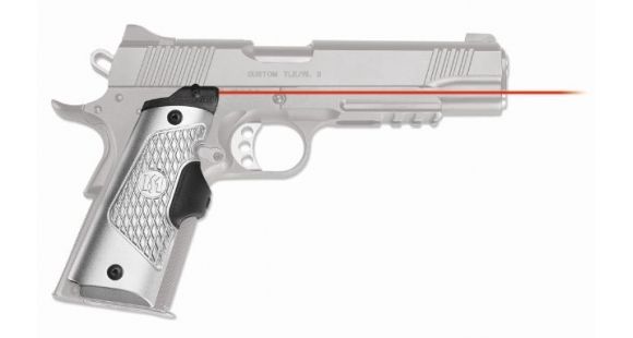 Image of Crimson Trace Master Series Red Laser for 1911 Full-Size Aluminum Silver LG-922