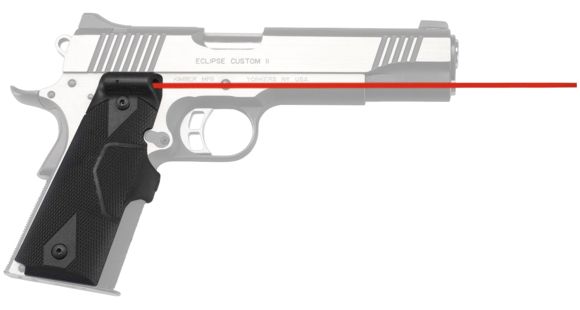 Image of Crimson Trace Pistol Lasergrip, Black - 1911 Gov't/Commander - LG401