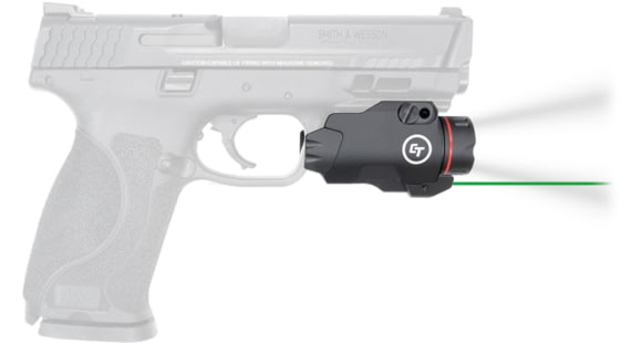 Image of Crimson Trace CMR-207 Rail Master Pro Laser Sight &amp; Tactical Light System, Universal Rail Mount, Green Laser, Black, CMR-207G