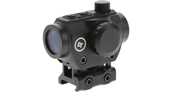 Image of Crimson Trace CTS25 Red Dot Sight, 1x4 MOA Dot Reticle, Removable Riser, 01-02030