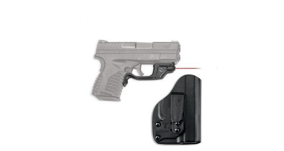 Image of Crimson Trace LaserGuard Red Laser Sight for Springfield XD-S, w/Blade Tech IWB Holster, LG-469-HBT