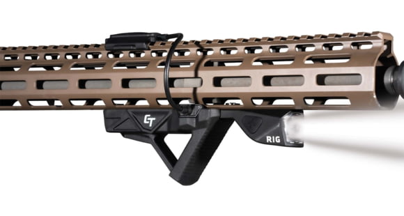Image of Crimson Trace RIG Rapid Illumination Grip w/ LED Light, Rechargeable Lithium Battery, White, 400 lumens, Black, 01-01720